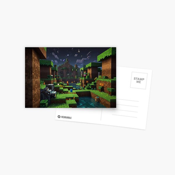 Item preview, Minecraft Night designed and sold by AI-Knight.