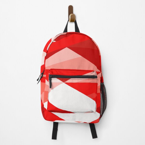 Item preview, Abstract Red and White Geometric Pattern designed and sold by alex-yars.