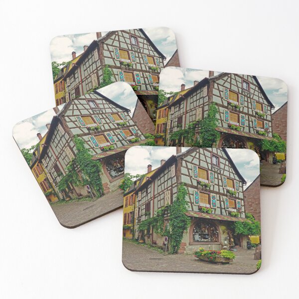 Item preview, Half-timbered House in Kaysersberg, Alsace - Architecture Photography designed and sold by CarolinaReina.