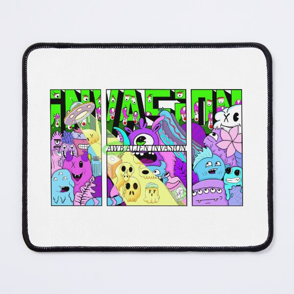 Item preview, Awb Alien Invasion (Lights On Version) Art Work designed and sold by awb1982.
