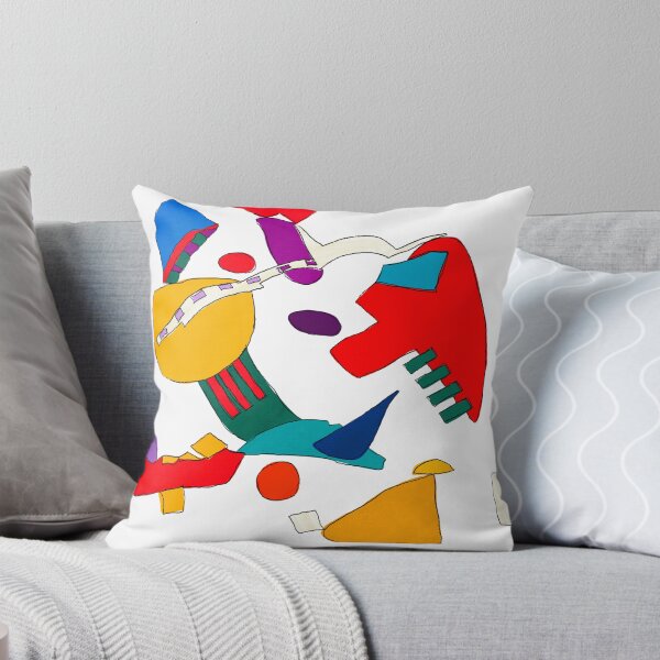 Item preview, Abstract red green blue yellow background (white background) designed and sold by MentaLee.