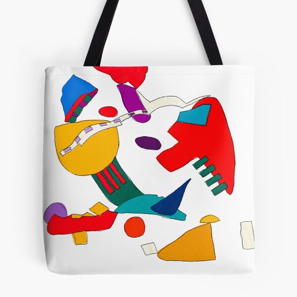 Item preview, Abstract red green blue yellow background (white background) designed and sold by MentaLee.