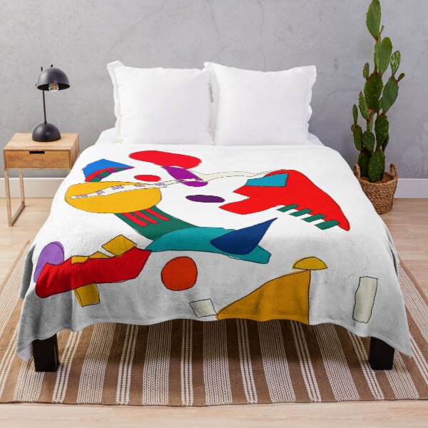 Item preview, Abstract red green blue yellow background (white background) designed and sold by MentaLee.