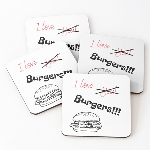 Item preview,  I Love Burgers designed and sold by WildArtistry.