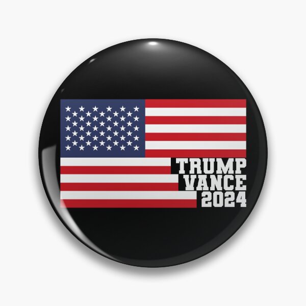 Item preview, VOTE Trump J.D. Vance 2024 US Election USA Flag Mens Womens designed and sold by pipsmerch.