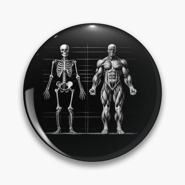 Item preview, Anatomy of human, bones and muscles designed and sold by EnergeticGirl.