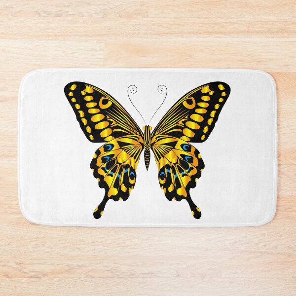 Item preview, Beautiful delicate airy yellow butterfly illustration isolated whitebackground designed and sold by Artistic Designs ⭐⭐⭐⭐⭐.