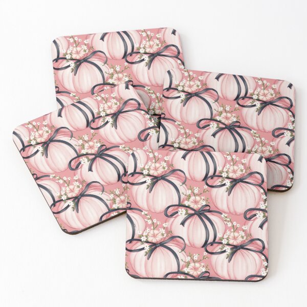 Item preview, pink pumpkins patten designed and sold by jkrphoto.