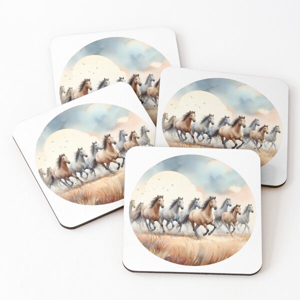 Item preview, Horses Running In The Wild designed and sold by RubisLeaf.