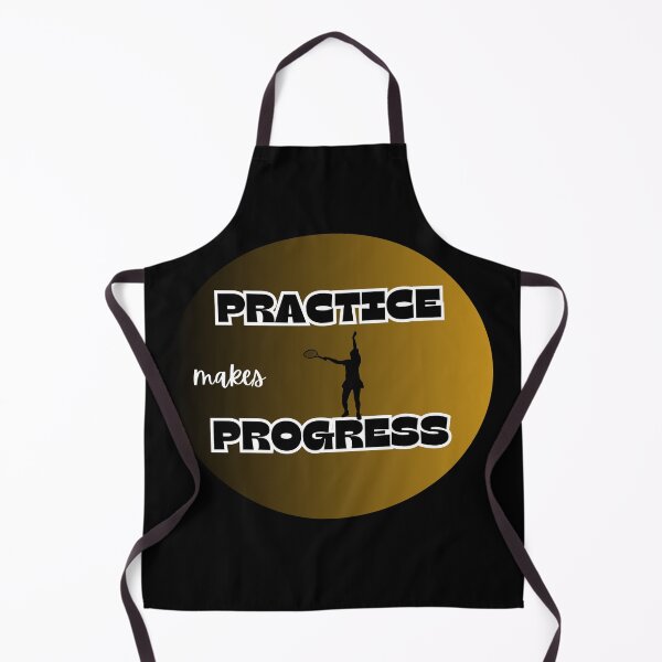 Item preview, Practice makes progress, tennis designed and sold by IFarty.
