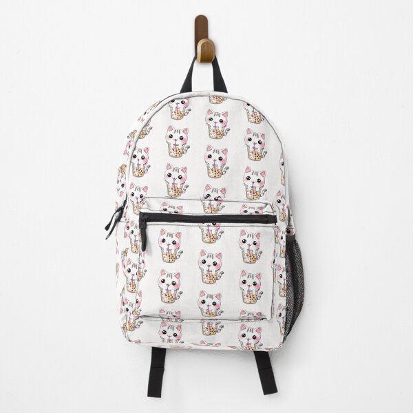 Item preview, Kawaii cat bubble tea designed and sold by Anbe_design.