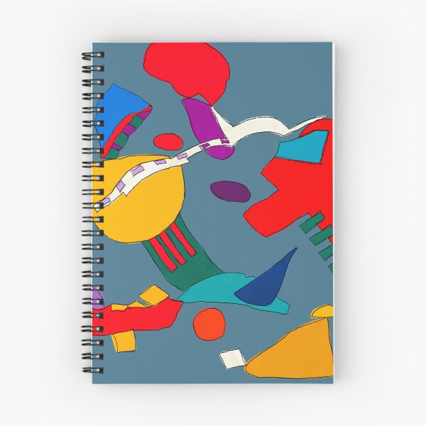 Item preview, Abstract red green blue yellow background (blue gray background) designed and sold by MentaLee.