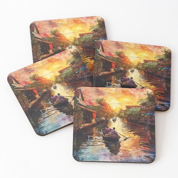 Item preview, Thai canal scenery designed and sold by Sijtipat.