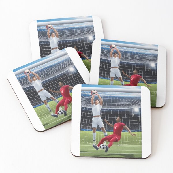 Item preview, Dynamic Soccer Match Moment designed and sold by merve02shop.