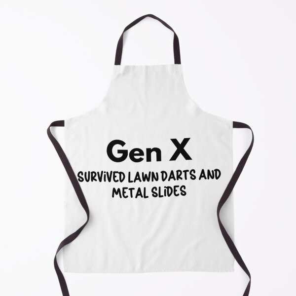 Item preview, Gen X - Survived Lawn Darts and Metal Slides designed and sold by Travelslightly.