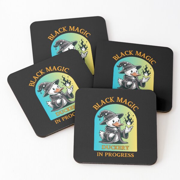 Artikelvorschau, Black Magic Duckery im Gange 1 entworfen und verkauft von SomethingNiceHI.