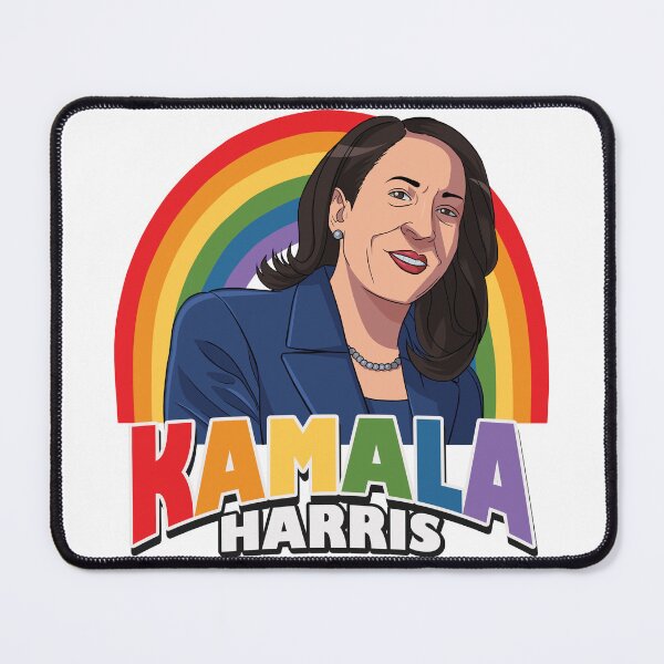 Item preview, Kamala Harris for President 2024 LGBTQ Rainbow designed and sold by Nosek1ng.