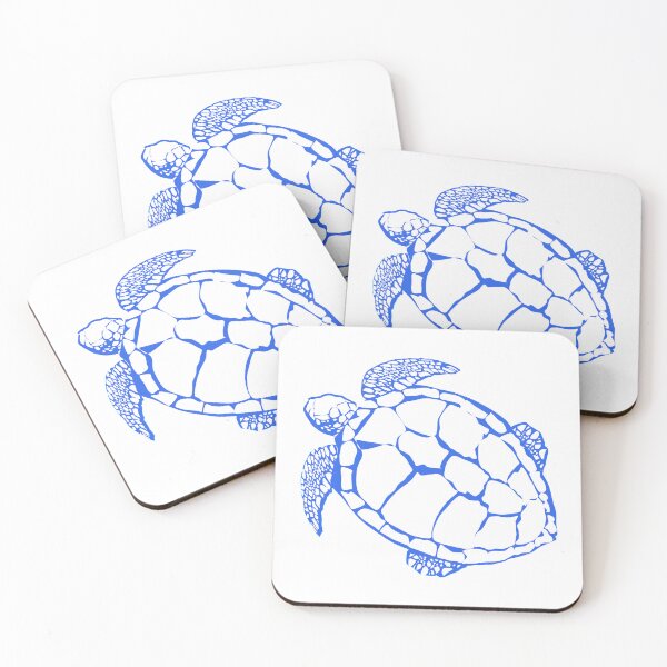 Item preview, Sea Turtle Blue Skelton designed and sold by RedFishyTee.