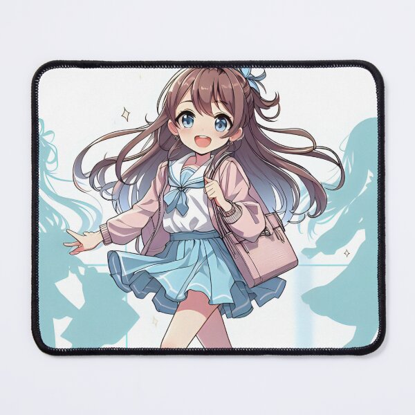 Item preview, The anime of fashionable Girl with Shopping Bags designed and sold by Sijtipat.