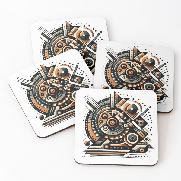 Item preview, Mechanical Marvel: Geometric Artistry designed and sold by jeevaganps.
