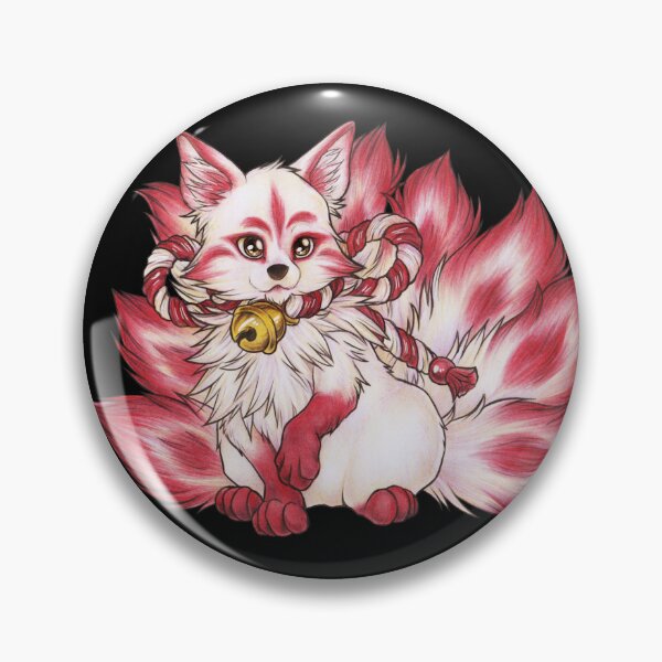 Artikelvorschau, Kitsune Fuchs Fuchsgeist Inari Japan Mythologie entworfen und verkauft von ZadzeneaArt.