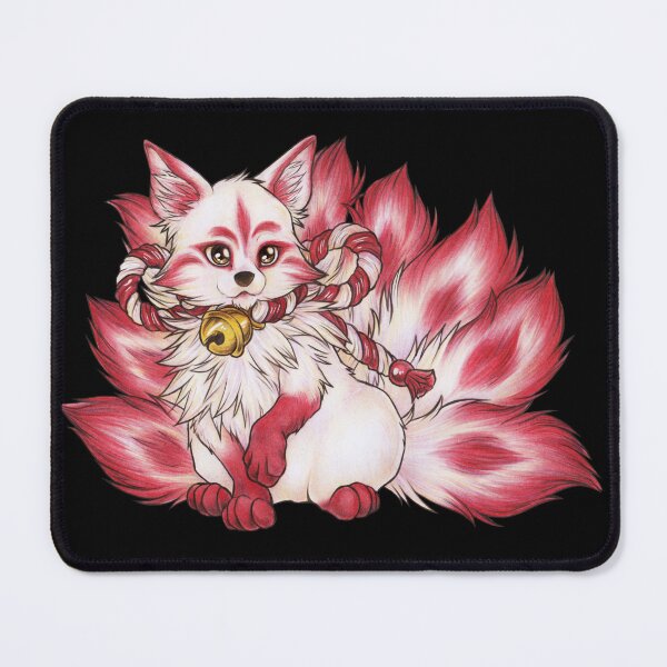 Artikelvorschau, Kitsune Fuchs Fuchsgeist Inari Japan Mythologie entworfen und verkauft von ZadzeneaArt.