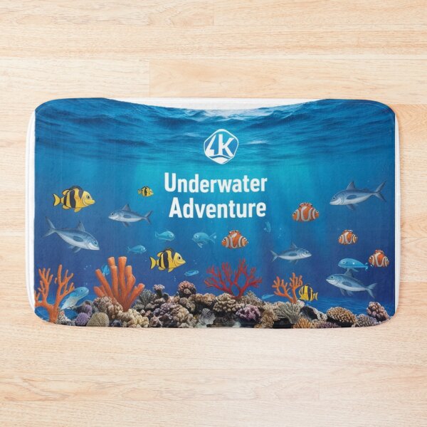 Item preview, Immersive 4K Underwater Adventure Display designed and sold by merve02shop.