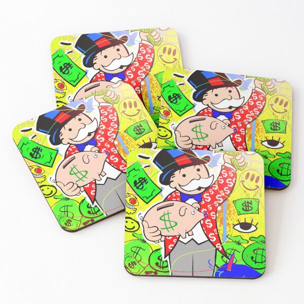 Item preview, Monopoly Man Collecting Cash designed and sold by DonVivaldo.