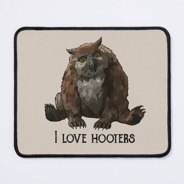 Item preview, Owlbear Hooters print designed and sold by Skeletal-Panda.