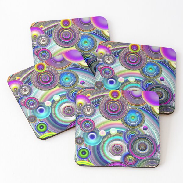 Item preview, Mesmerize 022724 Concentric Disks Abstract Art designed and sold by Warren Paul Harris.