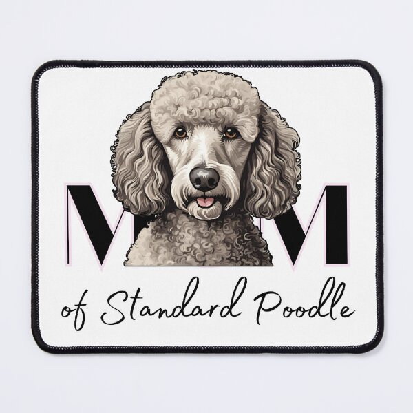 Item preview,  Minimalistic aesthetic Mom of silver grey standard poodle designed and sold by GoodyPaws.