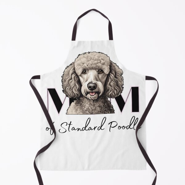 Item preview, Minimalistic aesthetic Mom of silver grey standard poodle designed and sold by GoodyPaws.