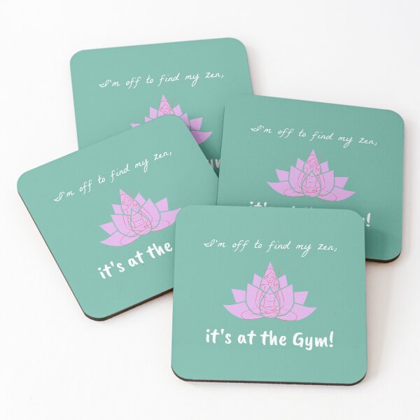 Item preview, I'm off to find my zen, it's at the gym! designed and sold by Explortees.