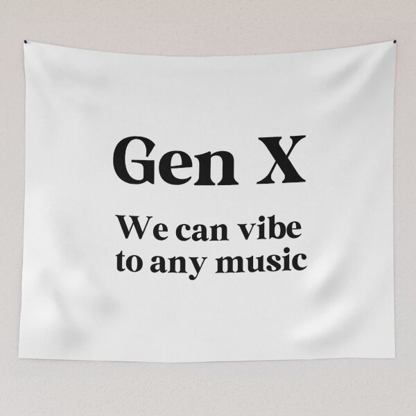 Artikelvorschau, Generation X - Wir können zu jeder Musik abgehen entworfen und verkauft von Travelslightly.