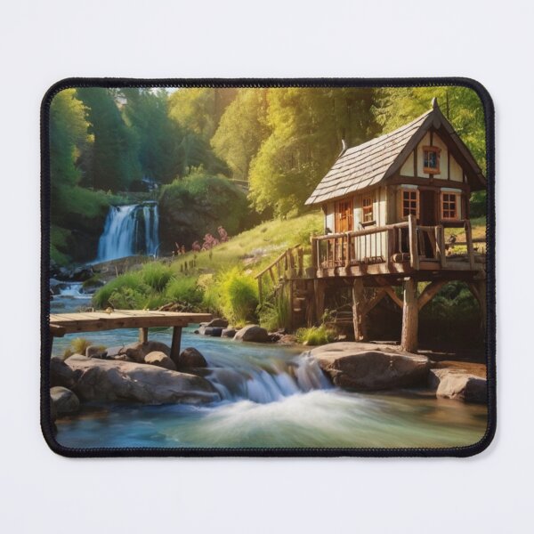 Item preview, Fairy Falls Cottage designed and sold by BlareBlare.
