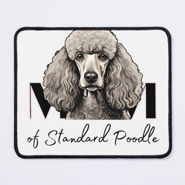 Item preview, Minimalistic aesthetic Mom of silver grey standard poodle designed and sold by GoodyPaws.