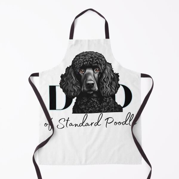 Item preview, Minimalistic aesthetic Dad of black standard poodle designed and sold by GoodyPaws.