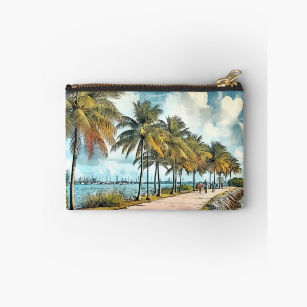 Item preview, Tropical Serenity of Biscayne watercolor designed and sold by Ginngers.