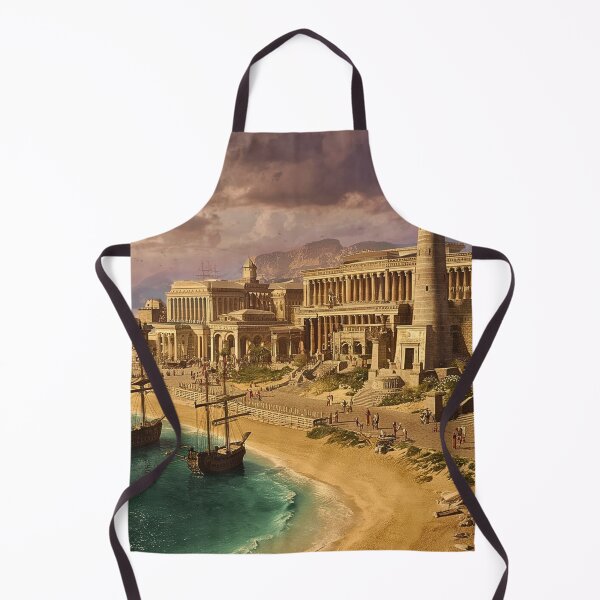 Item preview, Ancient city of Alexandria designed and sold by LazarVelickovic.