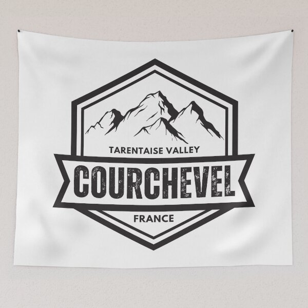 Item preview, Courchevel - Tarentaise Valley - France  designed and sold by GoodOldVintage.
