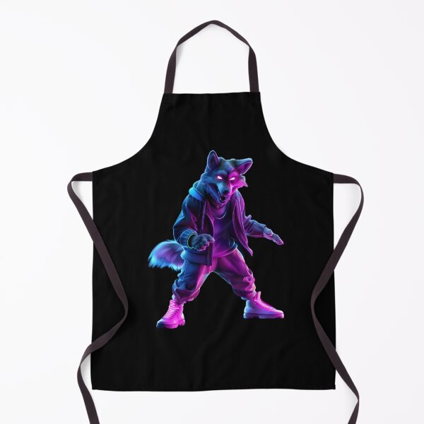 Item preview, Dancing Neon Wolf designed and sold by AI-Only Creations.