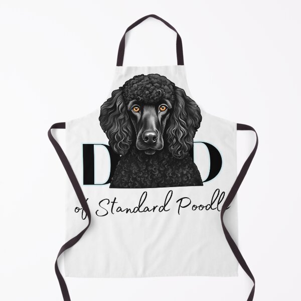 Item preview, Minimalistic aesthetic Dad of black standard poodle designed and sold by GoodyPaws.