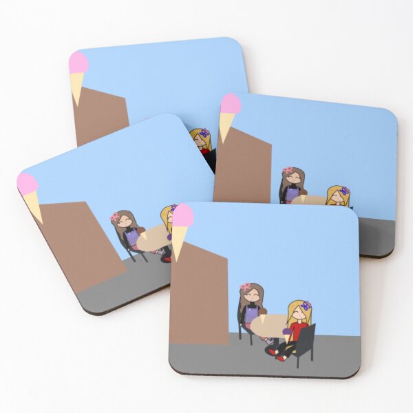 Item preview, Lilliana and Amanda at the Ice Cream Parlour designed and sold by GooglyEyes-.