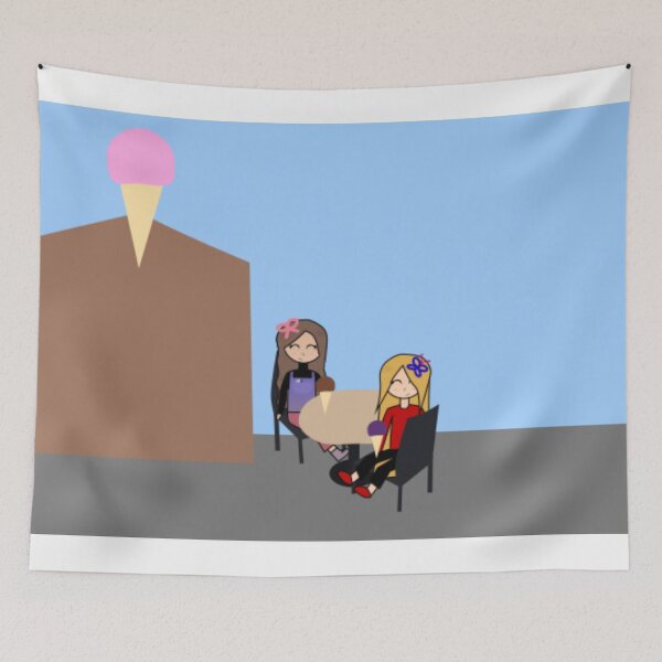 Item preview, Lilliana and Amanda at the Ice Cream Parlour designed and sold by GooglyEyes-.