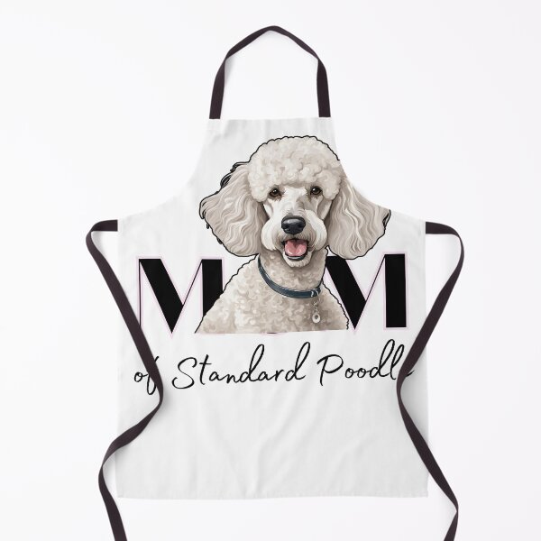 Item preview, Minimalistic aesthetic Mom of white standard poodle designed and sold by GoodyPaws.