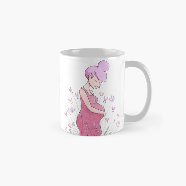 Item preview, blossom, pink, flowers, pregnant, girly,  designed and sold by Sophie Velasco.