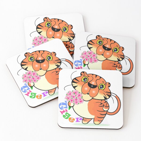 Item preview, Charming tiger  designed and sold by Shirley cute art .