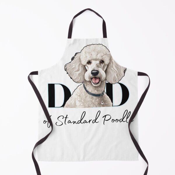 Item preview, Minimalistic aesthetic Dad of white standard poodle designed and sold by GoodyPaws.