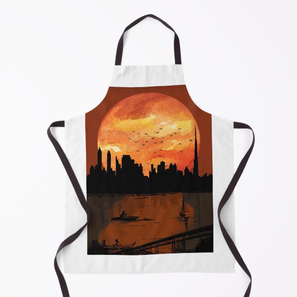 Item preview, Red City Sunset designed and sold by Divya-Hirodiya.