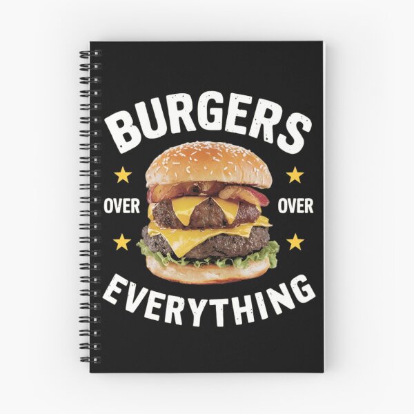 Artikelvorschau, Burger über alles T-Shirt entworfen und verkauft von Kuczyn.